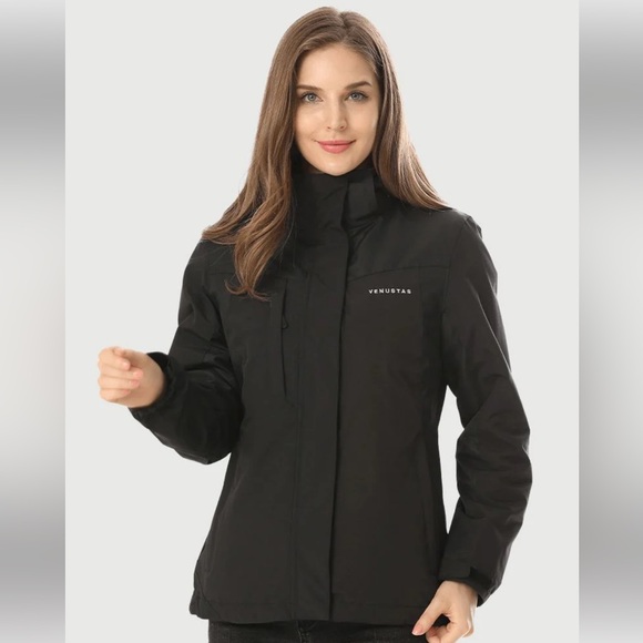 Venustas 3-In-1 Heated Jacket 7.4V For Women‎ W2167 MSRP $200 NWT Size S